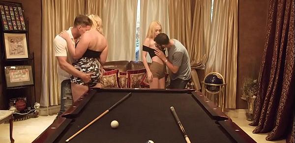  Two wives sharing their mans dicks